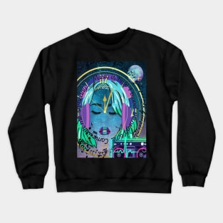 Music Is How I Travel Through Time Crewneck Sweatshirt